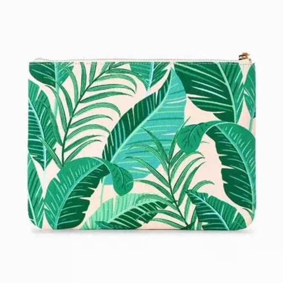 Stella & Dot All In Pouch Shake Your Palm Palms Brand New - Picture 2 of 7